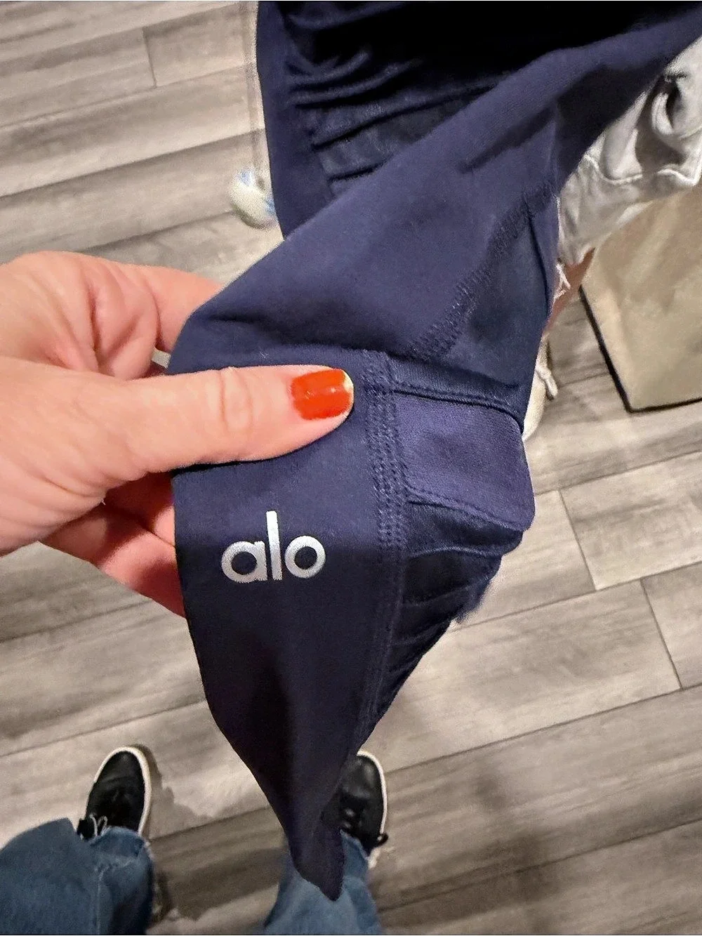 alo Women's Leggings Blue XXS Like New